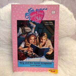 5 for $15 📕Always Friends Club, Meg and the Secret Scrapbook, Book (SKU: 139MI)